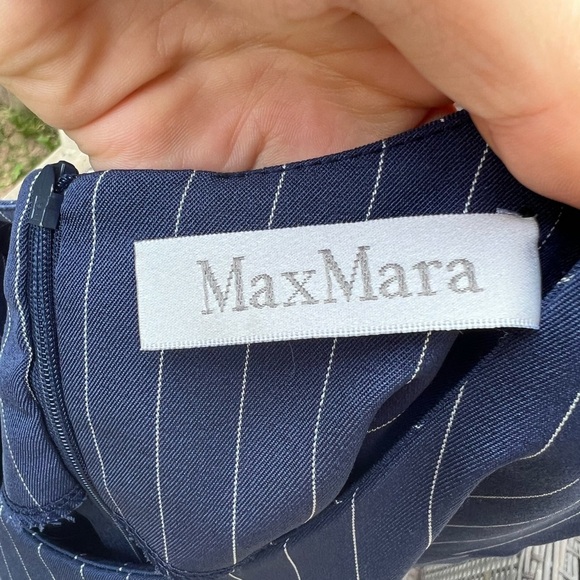 MAXMARA Striped Blue Tank Sleeveless Top Women’s Size small - Picture 6 of 10